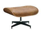 Luxury Lounge / Office Chair with Ottoman – Top Grain Leather