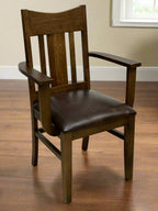 Mission Oak Square Dining Table & Arm chair Set - 42"