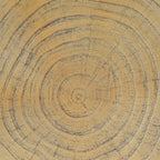 MGO Twisted Side Table | Wood-Look Texture, Indoor & Outdoor, No Assembly