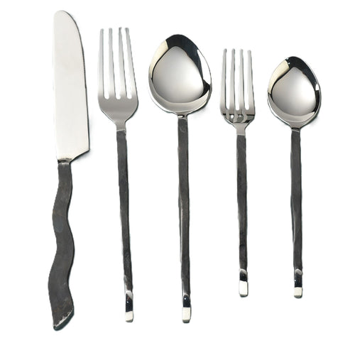 Babble Flatware, 5-Pc. Place Setting