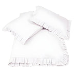 400TC Cotton Sateen Ruffle Duvet Cover Set